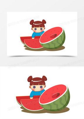 吃瓜搞笑模板视频素材