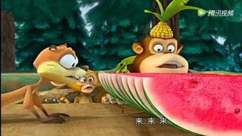 动物吃瓜苦的搞笑视频,吃瓜也能成喜剧大师！